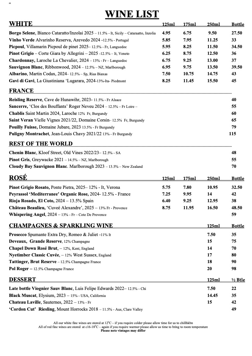 Wine List April 2026 p1
